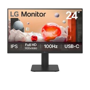 LG 24MS570B 23.8" FHD USB-C Monitor