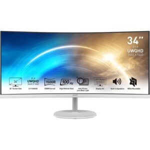 MSI PRO MP341CQ 34" Curved UWQHD Monitor