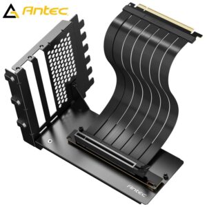 Antec AT-RCVB-BK200-PCIE5 RTX50 PCI-E 5.0 Riser Cable Vertical Bracket Kit - Bla