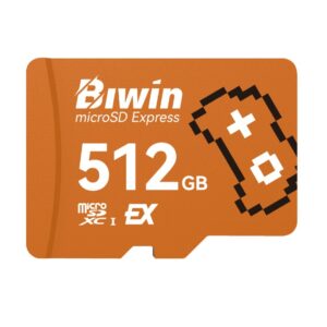 BIWIN ME300-512G microSD Express Read & Write Speed up to 900 MB/s & 800 MB/s BA