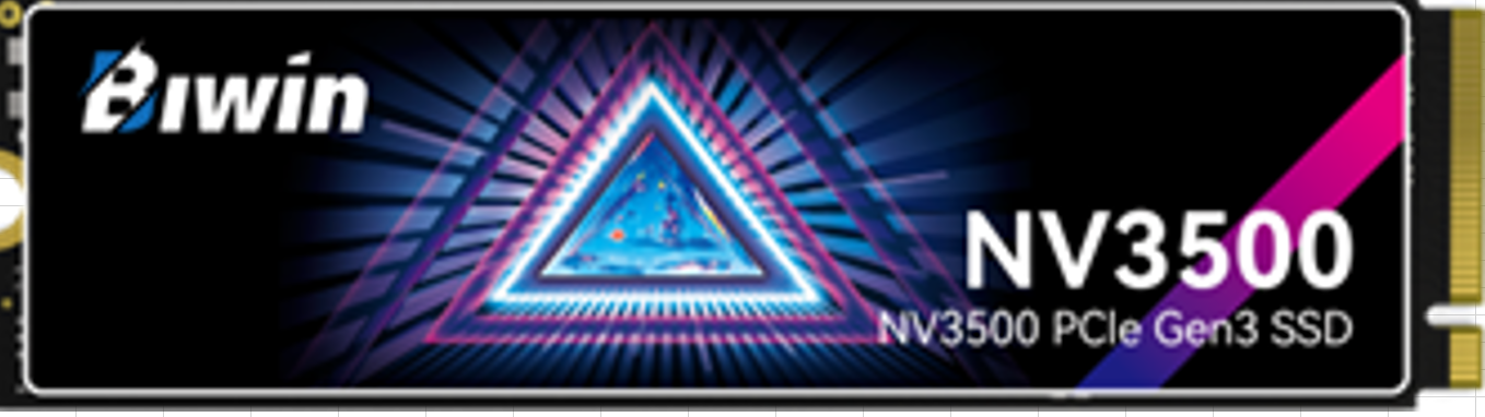 BIWIN NV3500-1TB SSD M.2 NVMe PCIe3.0 Reading speed 3500MB/s Writing speed 2500M