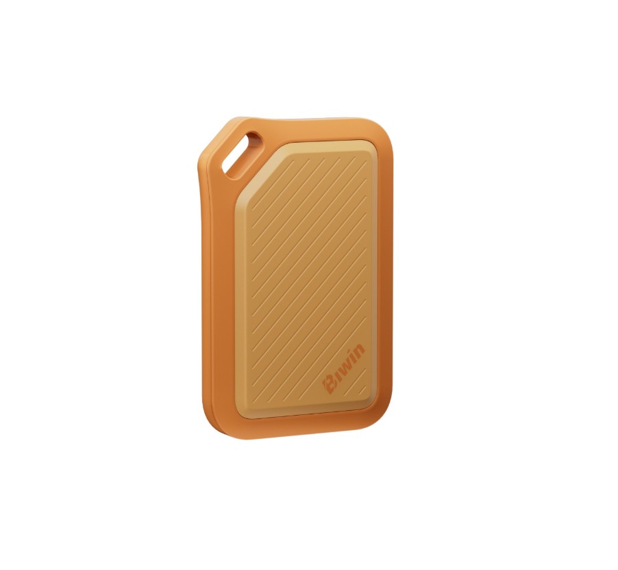 BIWIN BIW-PR2000-2TB Amber PR2000 Orange Portable SSD with IP67 R/W up to 2000m