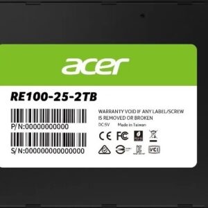 ACER RE100-2TB SSD 2.5 SATA  lll Writing Speed 503 MB/s Reading Speed 558 MB/s B