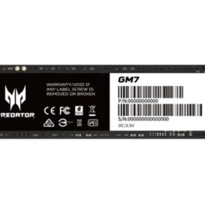 Predator GM7-512GB M.2 NVMe PCIe Gen 4*4 512GB Up to 7200 MB/s Read and 3800 MB/