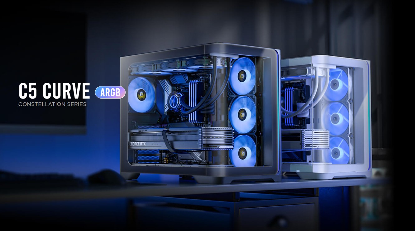 Antec C5 Curve ARGB - Black