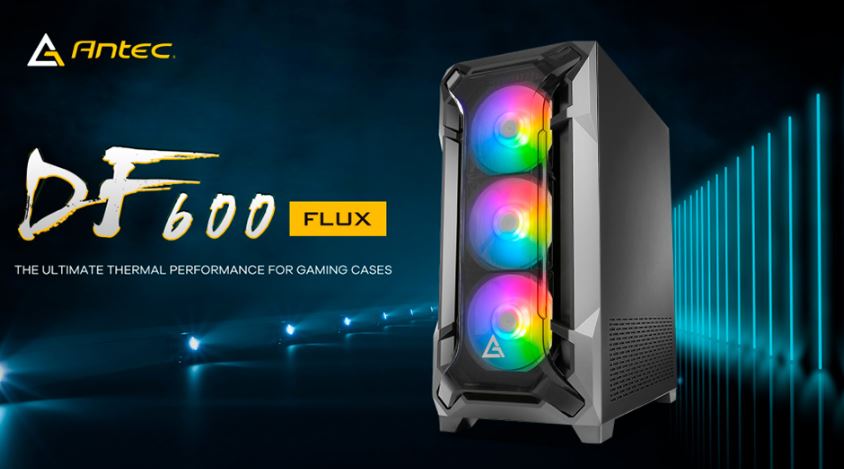 Antec DF600 FLUX - Black