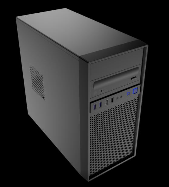 Aywun 307 Business & Office mATX with 500w PSU. 1x 5.25' External