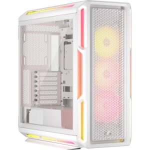 Corsair iCUE LINK 5000T LX RGB Mid-Tower High-Performance PC Case - White
