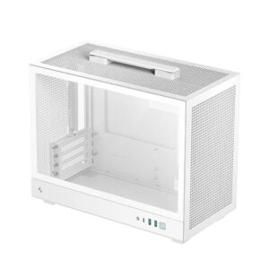 DeepCool CH160 PLUS WH Portable Micro-ATX Compact Case