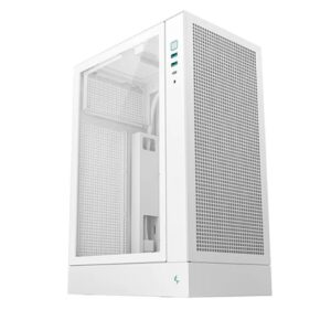 DeepCool CH170 PLUS WH Vertical Micro-ATX Compact Case