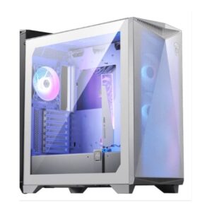 MSI MPG GUNGNIR 300R AIRFLOW WHITE Mid-Tower; E-ATX; I/O: USB-A x2