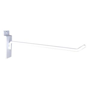 8ware Universal Hooks Peg Board for Slat Wall Grooved Panel for Retail Shop Cabl