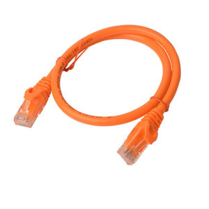 8Ware CAT6A Cable 0.5m (50cm) - Orange Color RJ45 Ethernet Network LAN UTP Patch