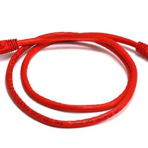 8Ware CAT6A Cable 0.5m (50cm) - Red Color RJ45 Ethernet Network LAN UTP Patch Co