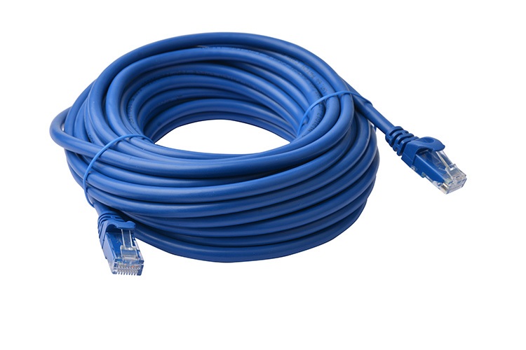 8Ware CAT6A Cable 10m - Blue Color RJ45 Ethernet Network LAN UTP Patch Cord Snag