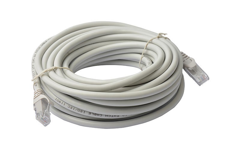 8Ware CAT6A Cable 10m - Grey Color RJ45 Ethernet Network LAN UTP Patch Cord Snag