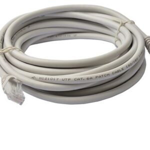 8Ware CAT6A Cable 20m - Grey Color RJ45 Ethernet Network LAN UTP Patch Cord Snag