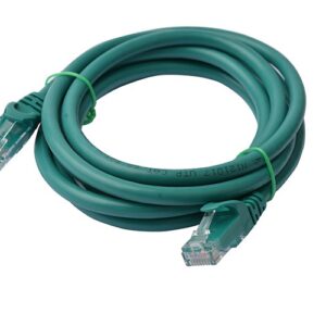 8Ware CAT6A Cable 2m - Green Color RJ45 Ethernet Network LAN UTP Patch Cord Snag