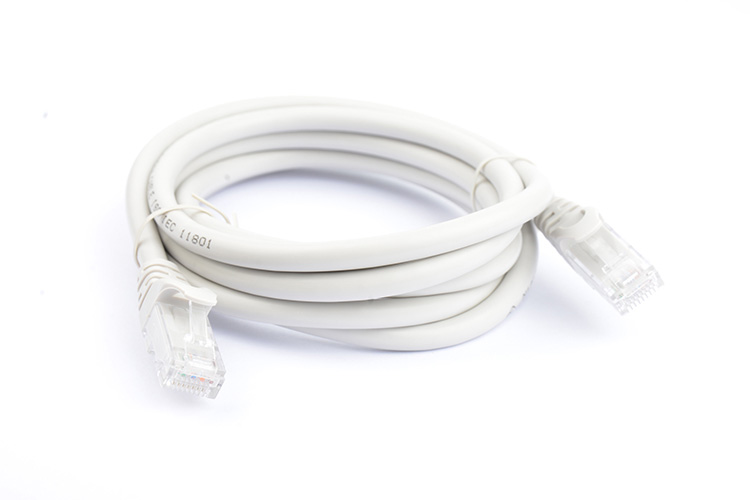 8Ware CAT6A Cable 2m - Grey Color RJ45 Ethernet Network LAN UTP Patch Cord Snagl