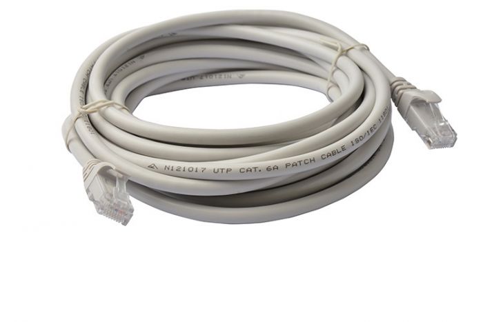 8Ware CAT6A Cable 40m - Grey Color RJ45 Ethernet Network LAN UTP Patch Cord Snag