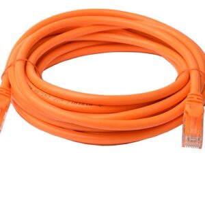 8Ware CAT6A Cable 5m - Orange Color RJ45 Ethernet Network LAN UTP Patch Cord Sna