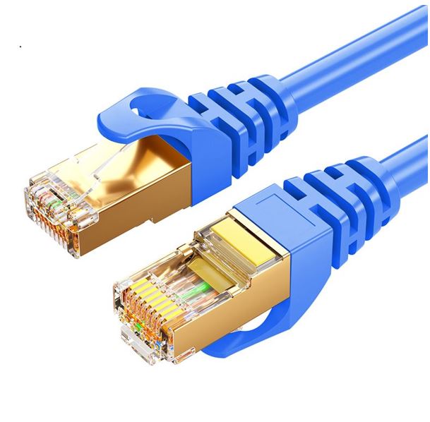 8Ware CAT7 Cable 5m - Blue Color RJ45 Ethernet Network LAN UTP Patch Cord Snagle