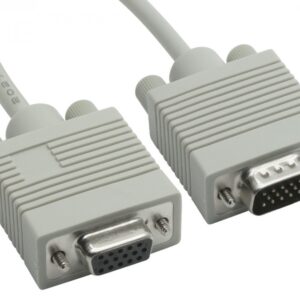 8Ware VGA Extension Cable 3m - 15 pins Male to 15 pins Female for Monitor PC Mol
