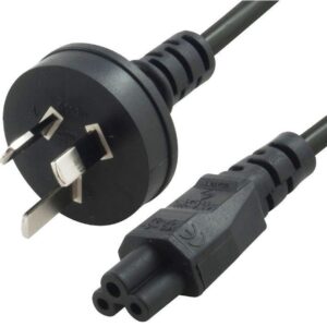 8ware 3m AU Power Lead Cord Cable 3-Pin AU to ICE 320-C5 Cloverleaf Plug Mickey