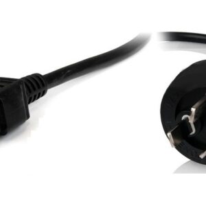 8Ware Power Cable 2m 3-Pin AU to IEC C19 Male to Female 10A Electrical Safety Bl