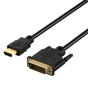 8ware HDMI to DVI-D Adapter Converter Cable 2m - Retail Pack Male to Male 30AWG