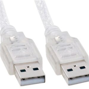 8Ware 2m USB 2.0 Cable - Type A to Type A Male to Male High Speed Data Transfer