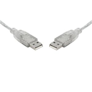 8Ware 5m USB 2.0 Cable - Type A to Type A Male to Male High Speed Data Transfer