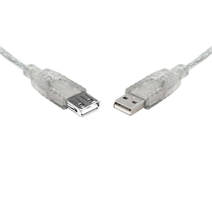 8Ware 5m USB 2.0 Extension Cable - Type A to Type A Male to Female High Speed Da