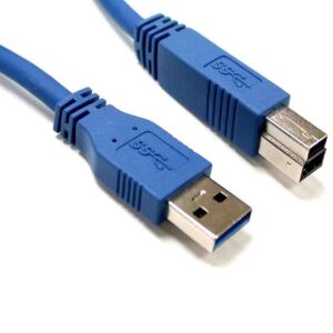 8Ware USB 3.0 Printer Cable 1m Type A to Type B Male to Male for External HDD Ha