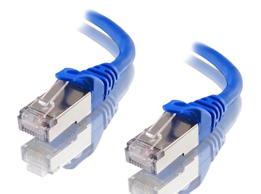 Astrotek CAT6A Shielded Ethernet Cable 5m Blue Color 10GbE RJ45 Network LAN Patc