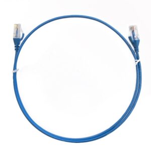 8ware CAT6 Ultra Thin Slim Cable 3m / 300cm - Blue Color Premium RJ45 Ethernet N