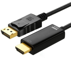 Astrotek 5m DisplayPort DP to HDMI Cable Converter Adapter - Male to Male 4K Res