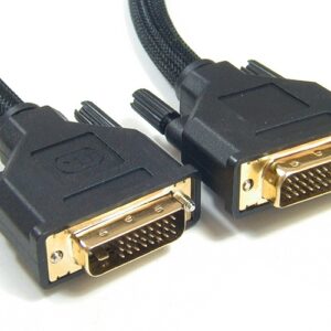 Astrotek DVI-D Cable 2m - 24+1 pins Male to Male Dual Link 30AWG OD8.6mm Gold Pl