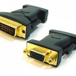 Astrotek DVI to VGA Adapter Converter 24+5 pins Male to 15 pins Female Gold Plat