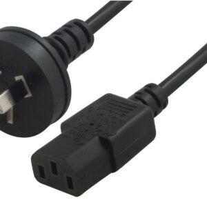 Astrotek AU Power Cable 2m - Male Wall 240v PC to Power Socket 3pin to IEC 320-C