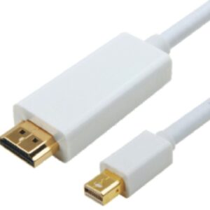 Astrotek Mini DisplayPort DP to HDMI Cable 1m - 20 pins Male to 19 pins Male Gol