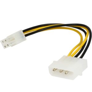 Astrotek Internal Power Molex Cable 25cm - 4 pins Male to EPS 8 pins Female 12V
