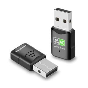 Astrotek AC600 mini Wireless USB Adapter Nano Dual Band WiFi External LAN Networ