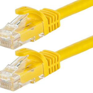 Astrotek CAT6 Cable 1m - Yellow Color Premium RJ45 Ethernet Network LAN UTP Patc