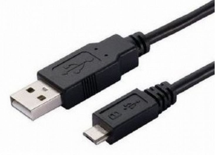 Astrotek USB to Micro USB Cable 2m - Type A Male to Micro Type B Male Black Colo