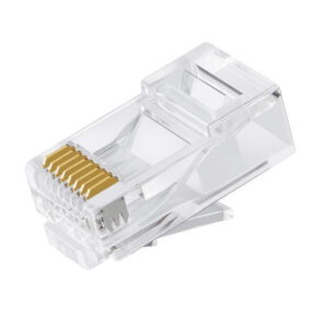 Astrotek CAT6 UTP -RJ45 Connector 8P8C Network Plug 3 Prong Blade 3U'  Gold plat