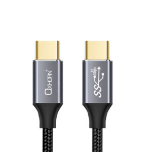 Oxhorn USB 3.1 Type C to Type C Gen2 Cable 1m 10Gbps 20v 5A 4K@60Hz E-marker Chi