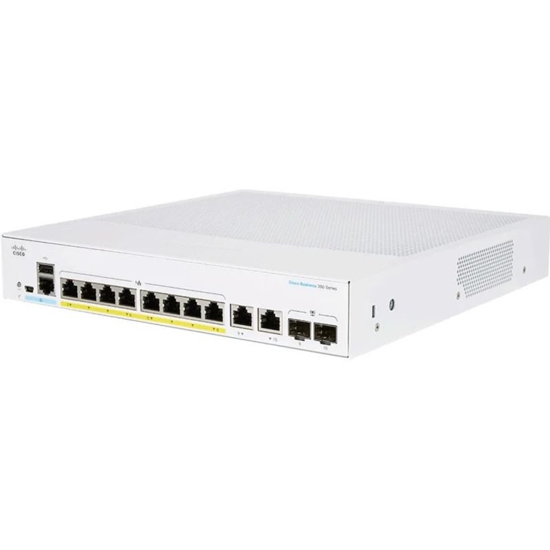 Cisco CBS250-8P-E-2G-AU 8 Port Smart GE Switch