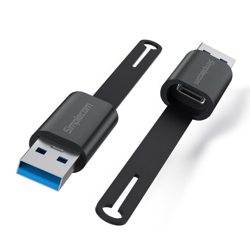 Simplecom CA132 USB-A Male to USB-C Female Adapter USB 3.2 Gen 2 Data & Charging
