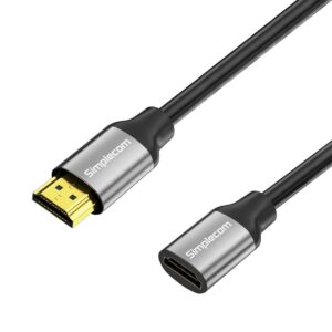 (LS) Simplecom CAF305 0.5M HDMI 2.1 Extension Cable Male to Female 48Gbps 8K@60H